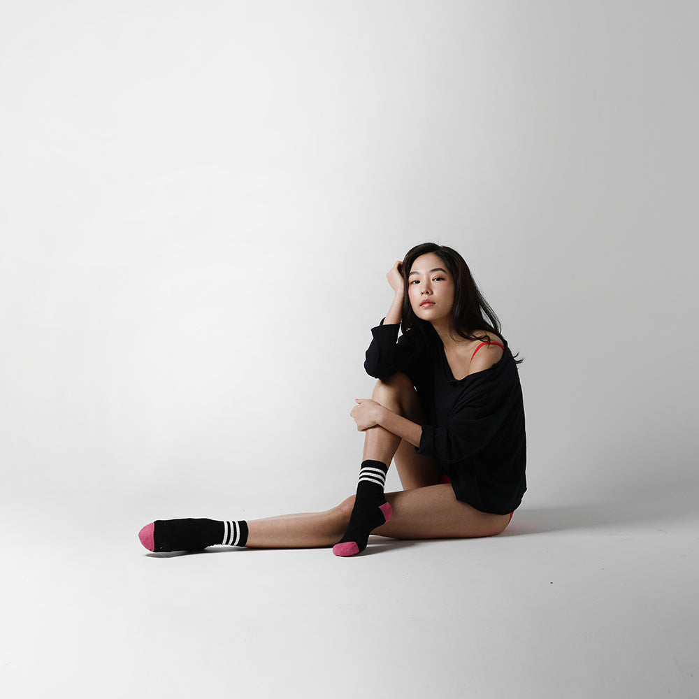 Girls Black Ballet T-Shirt