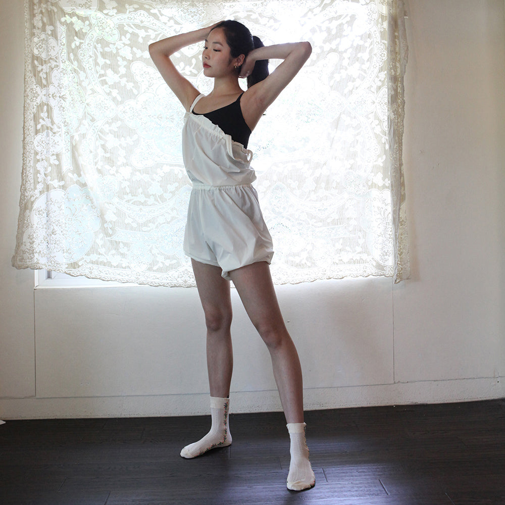 Girls Light Yellow Ballet Trousers