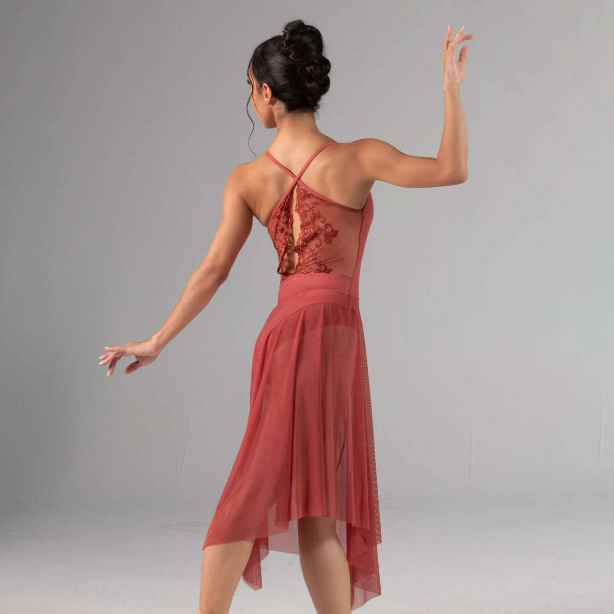 Women Pink Ballet Skirt(Fabia/107 Sedona)