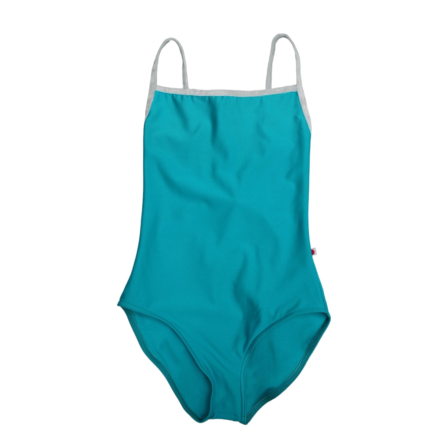 Girls Cyan"Daniela/N-Cyan/CV-Silver"Ballet Onesies