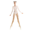 Girls Pink'JUNIOR MOUSY'Long Sleeves Ballet Onesies(J181LE20VL/baby blush)