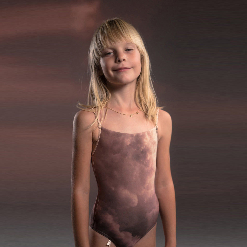 Girls Grey Ballet Onesies(J202LE02VL/sunrise)