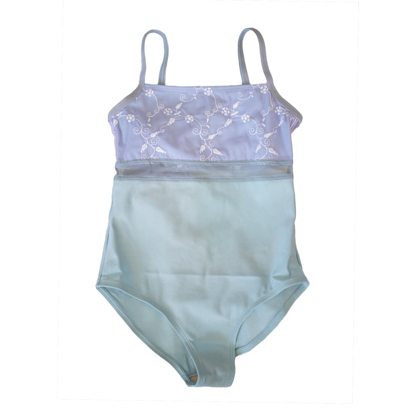 Girls Light Blue"BRIGID"Ballet Onesies(KC17038-C7/L37+TR13+TP17+L43)
