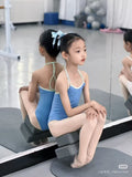 Girls Blue "Julia/T-Blueball/CV-Pistachio" Ballet Onesies