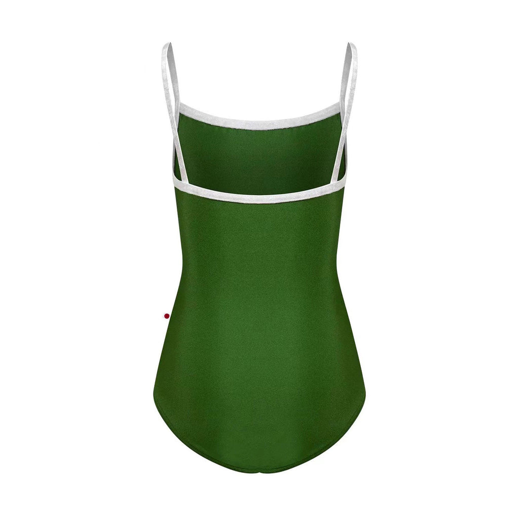 Girls Green Ballet Onesies