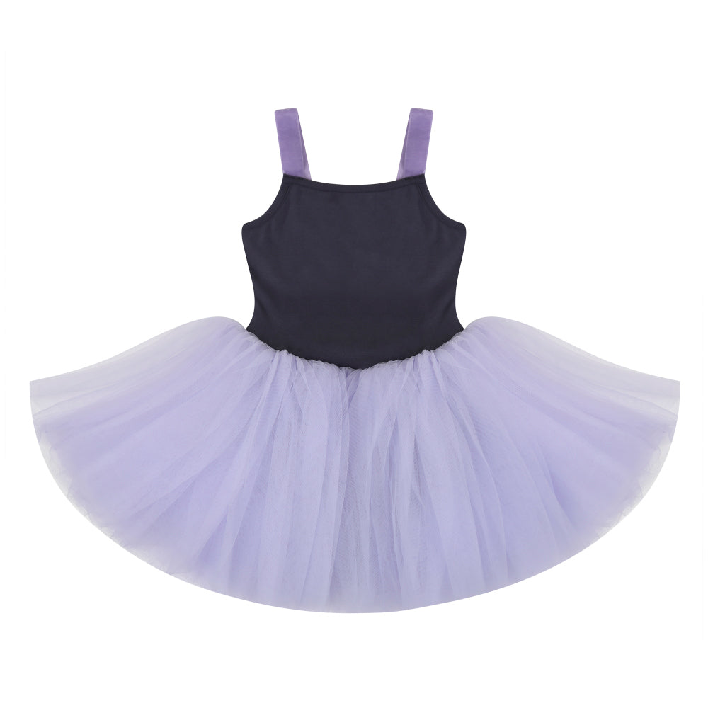 Girls Navy Ballet Onesies