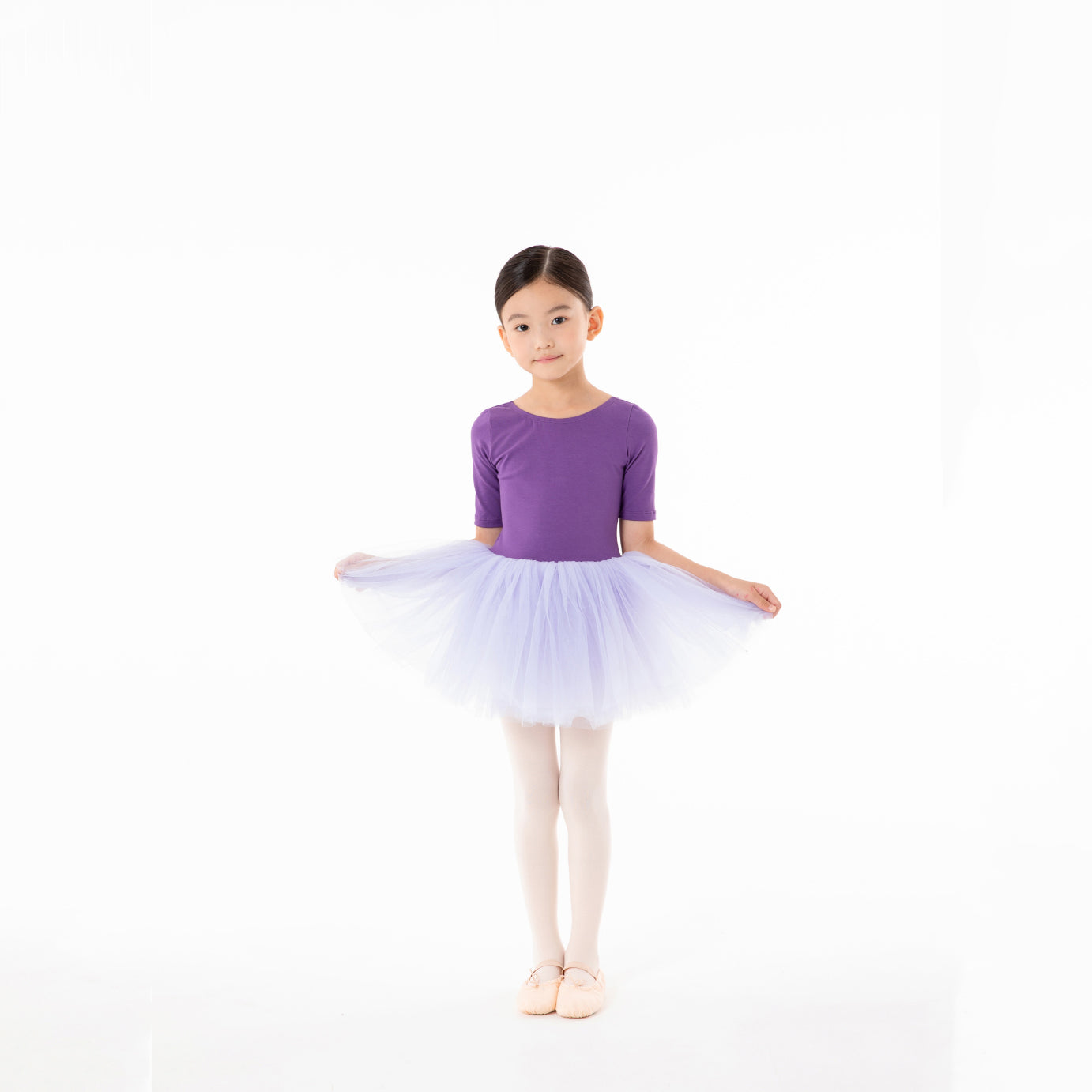 Girls Purple Ballet Onesies
