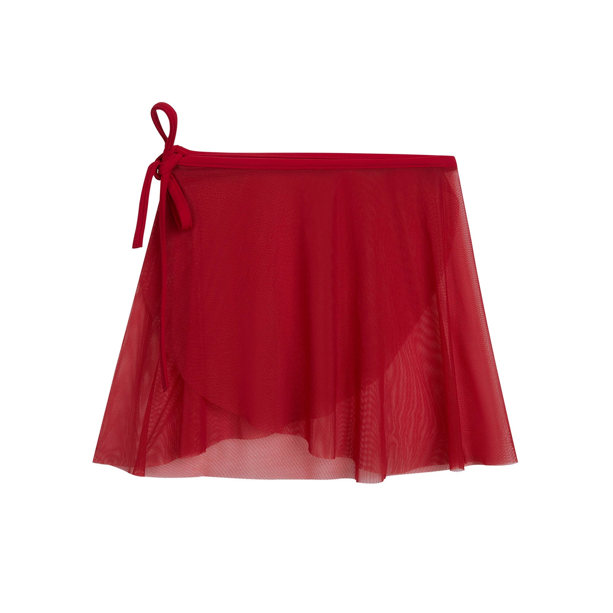 Girls Red Ballet Skirt