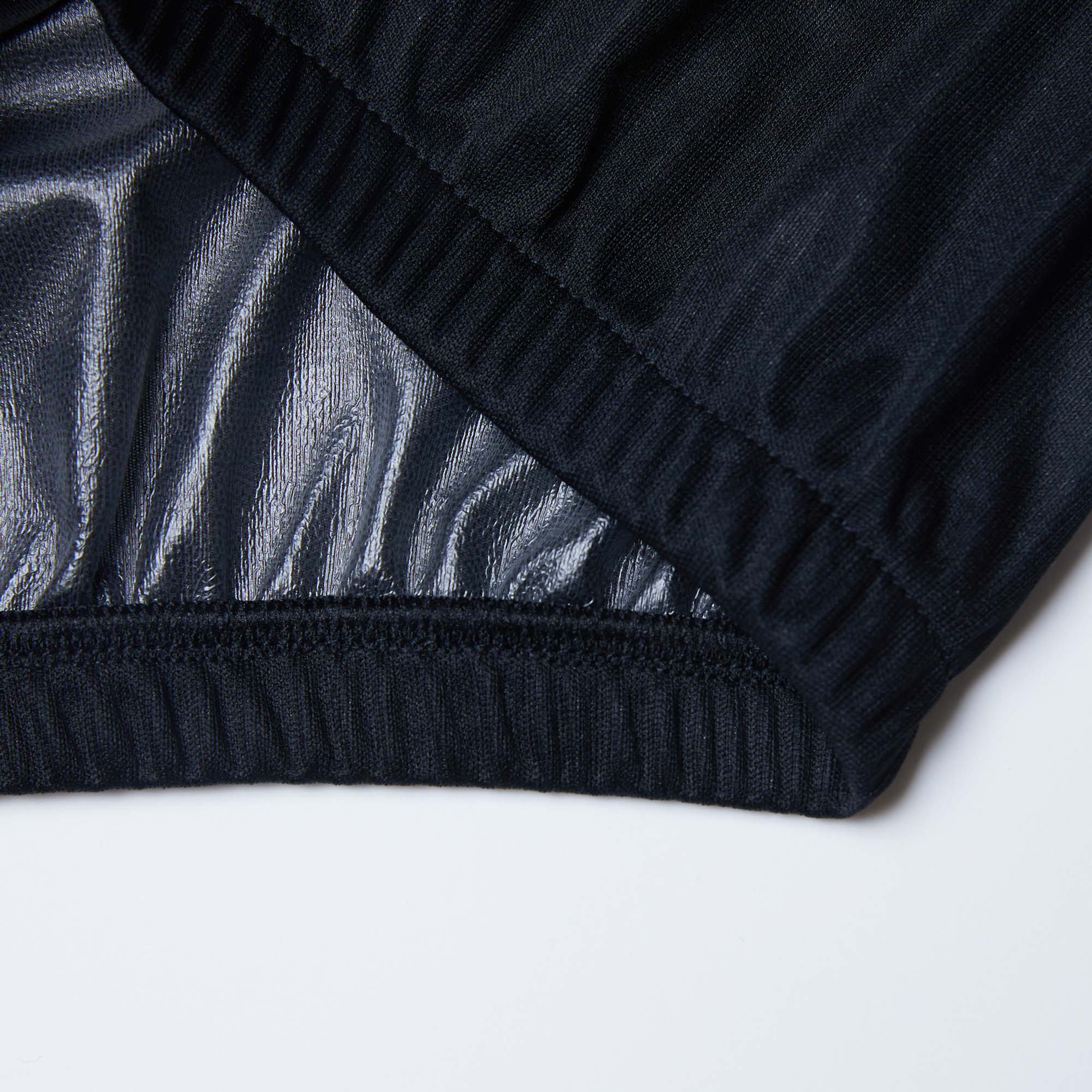 Girls Black Warm-Up Shorts