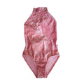 Girls Pink "Sarah/CV-Romance/CV-Romance" Velvet Ballet Onesies