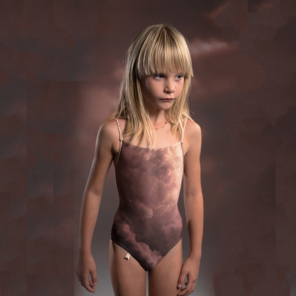 Girls Grey Ballet Onesies(J202LE02VL/sunrise)