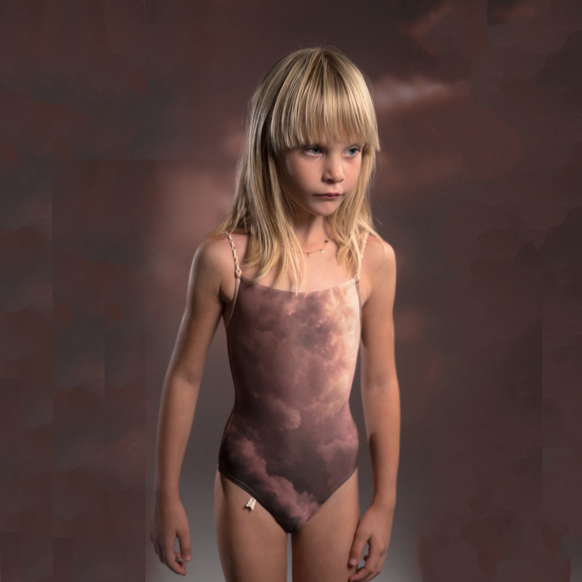 Girls Grey Ballet Onesies(J202LE02VL/sunrise)