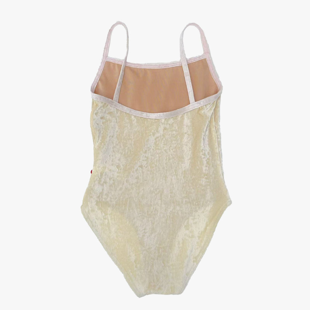 Girls Vanilla"Marisa/CV-Vanilla/CV-Misty Rose"Velvet Ballet Onesies