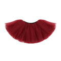 Girls Red Wine Ballet TuTu Skirts
