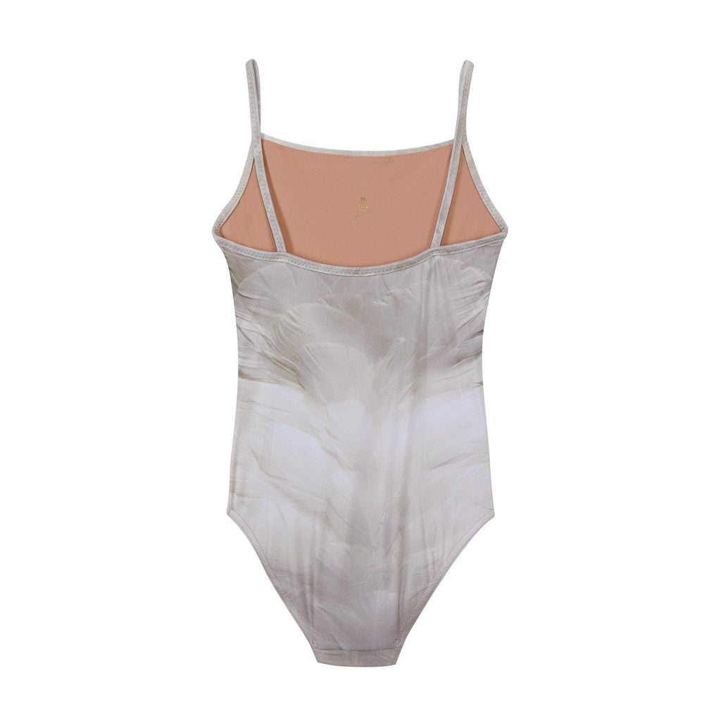 Women White "swan white"Ballet Onesies(181LE01VL/white)