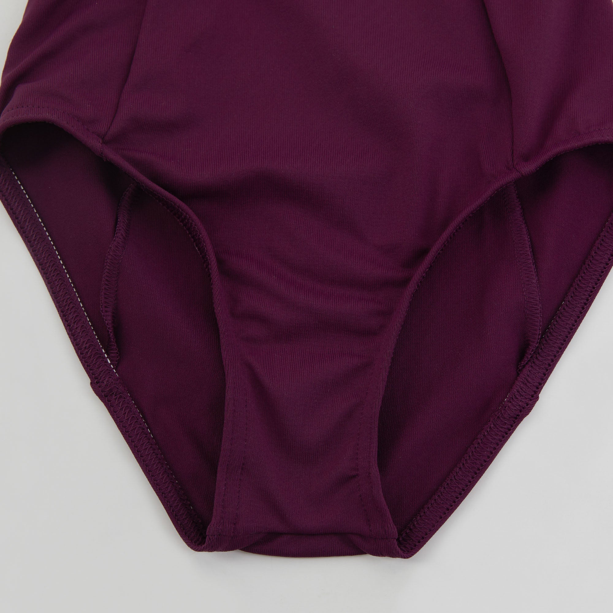 Girls Wine Red Ballet Onesies