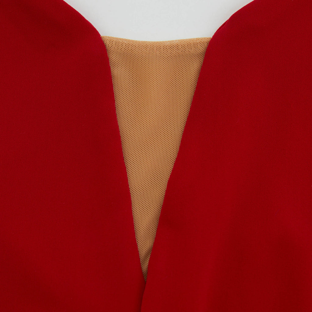 Girls Red Ballet Onesies