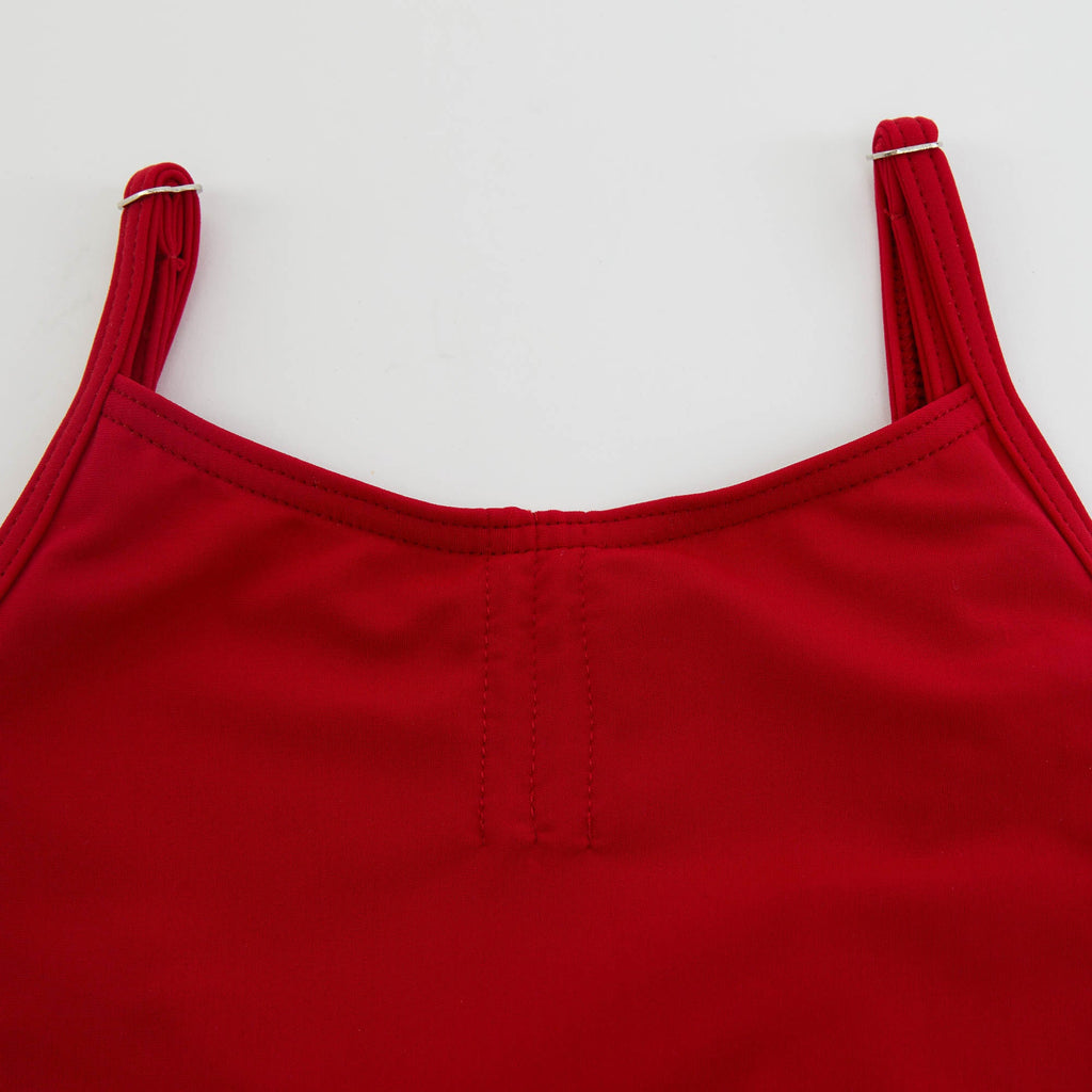 Girls Red Ballet Onesies(DAD1491/1M/red)
