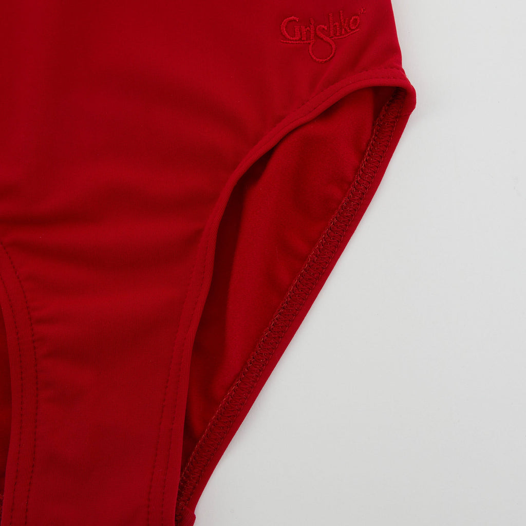 Girls Red Ballet Onesies(DAD1491/1M/red)