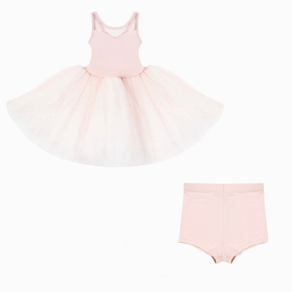 Girls Pink Ballet Set