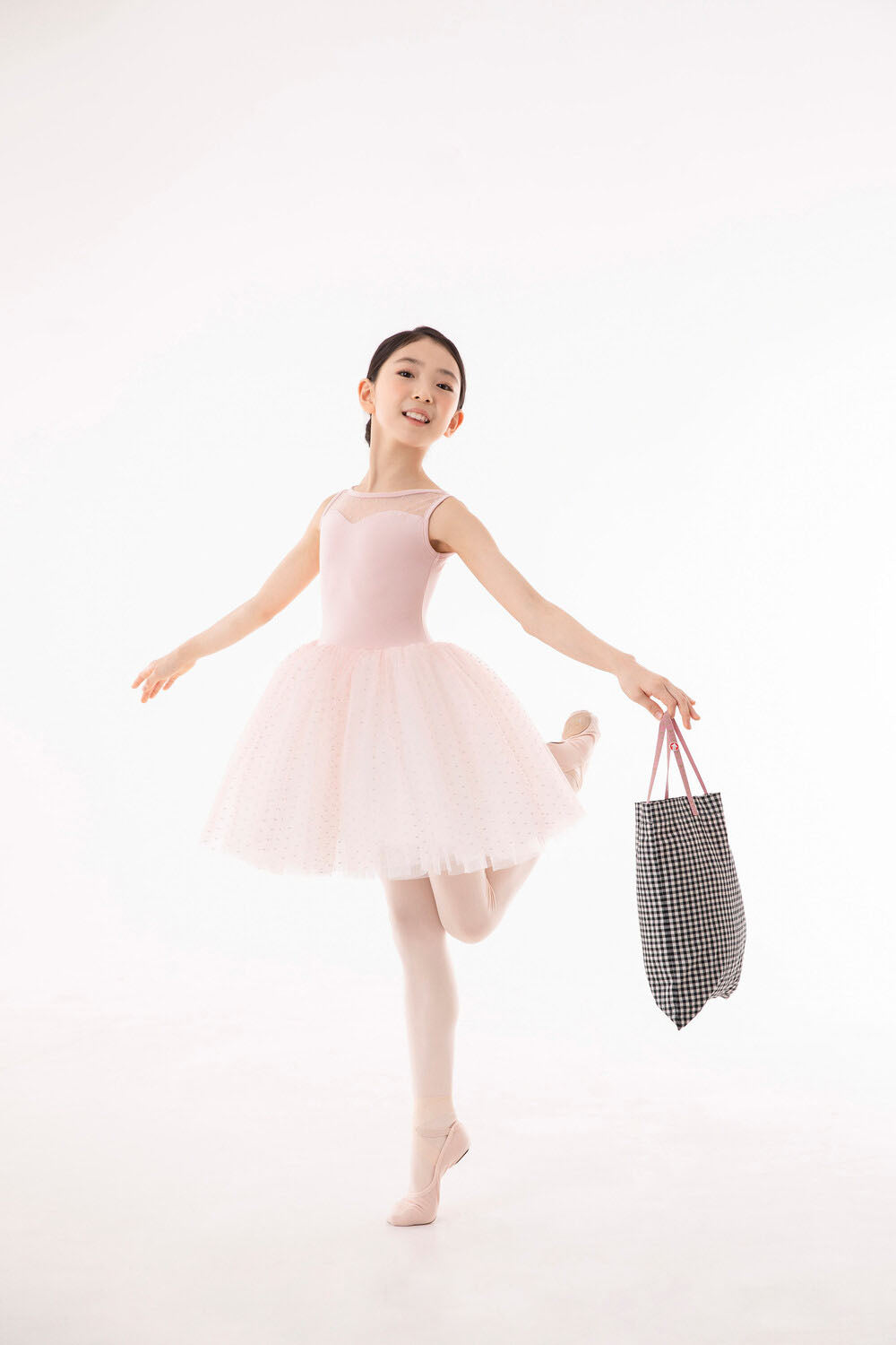 Girls Pink Ballet Set