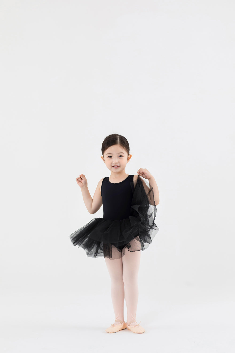 Girls Black Ballet Onesies