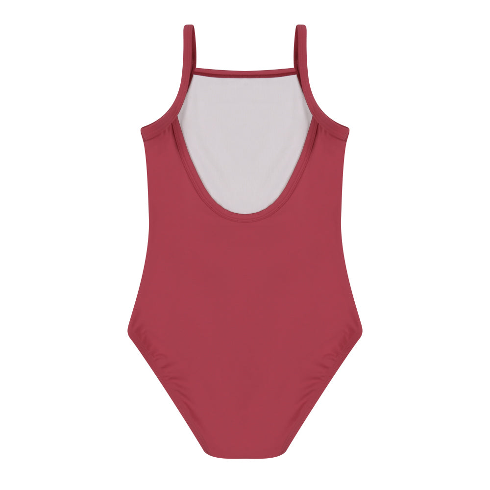 Girls Red Wine Ballet Onesies