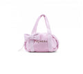Girls Pink Bow-knot Ballet Bag