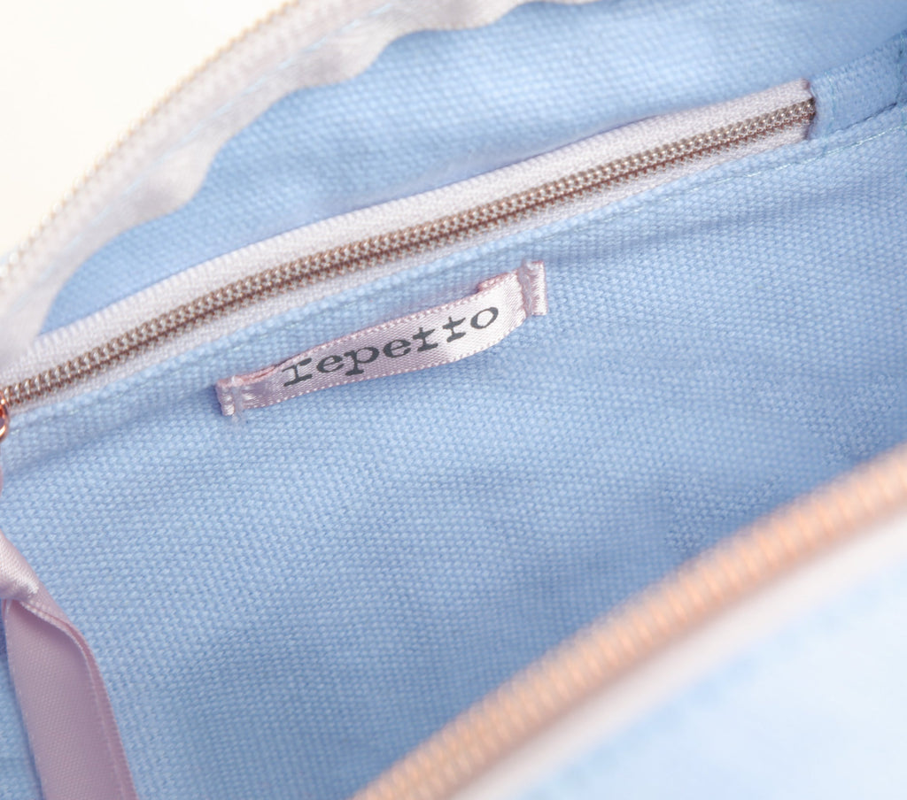 Girls Blue Logo Ballet Bag