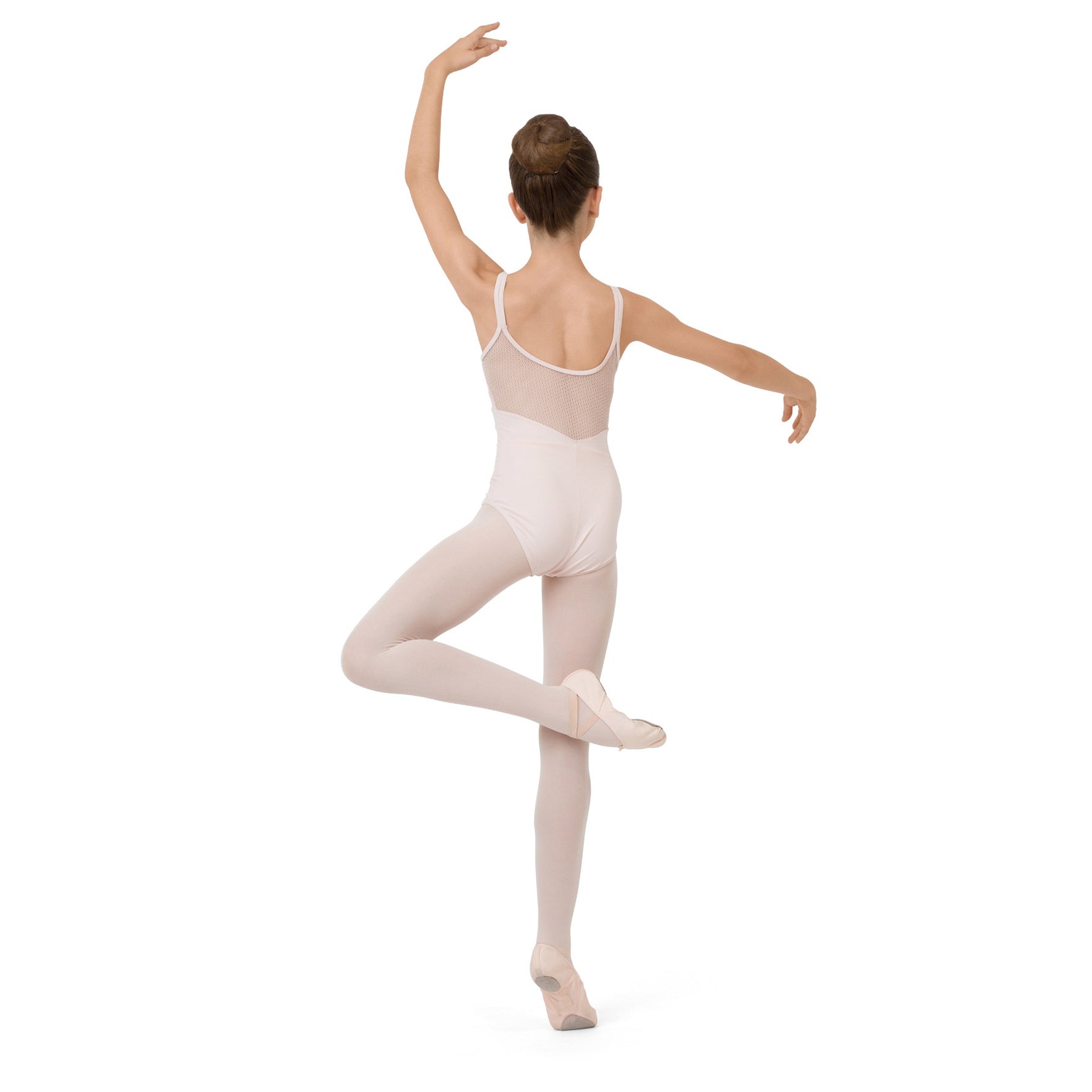 Girls Pale Pink Ballet Onesies