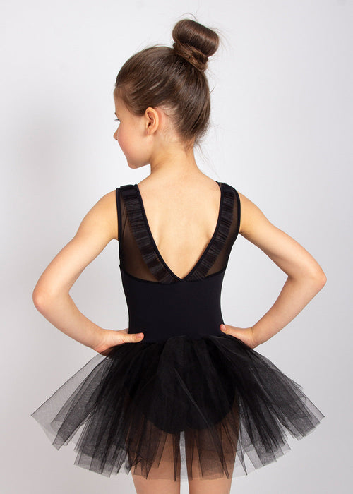 Girls Black Ballet Onesies