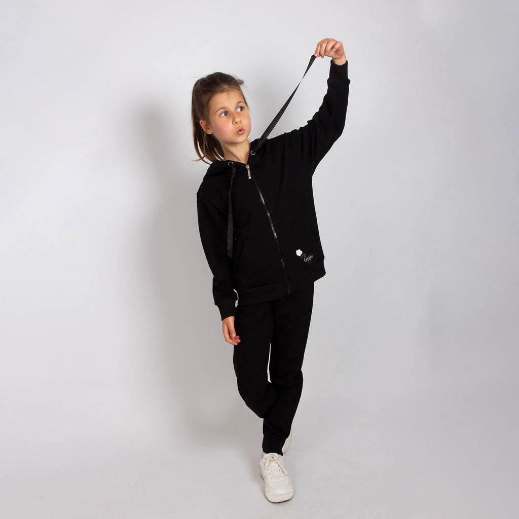 Girls Black Ballet Trousers
