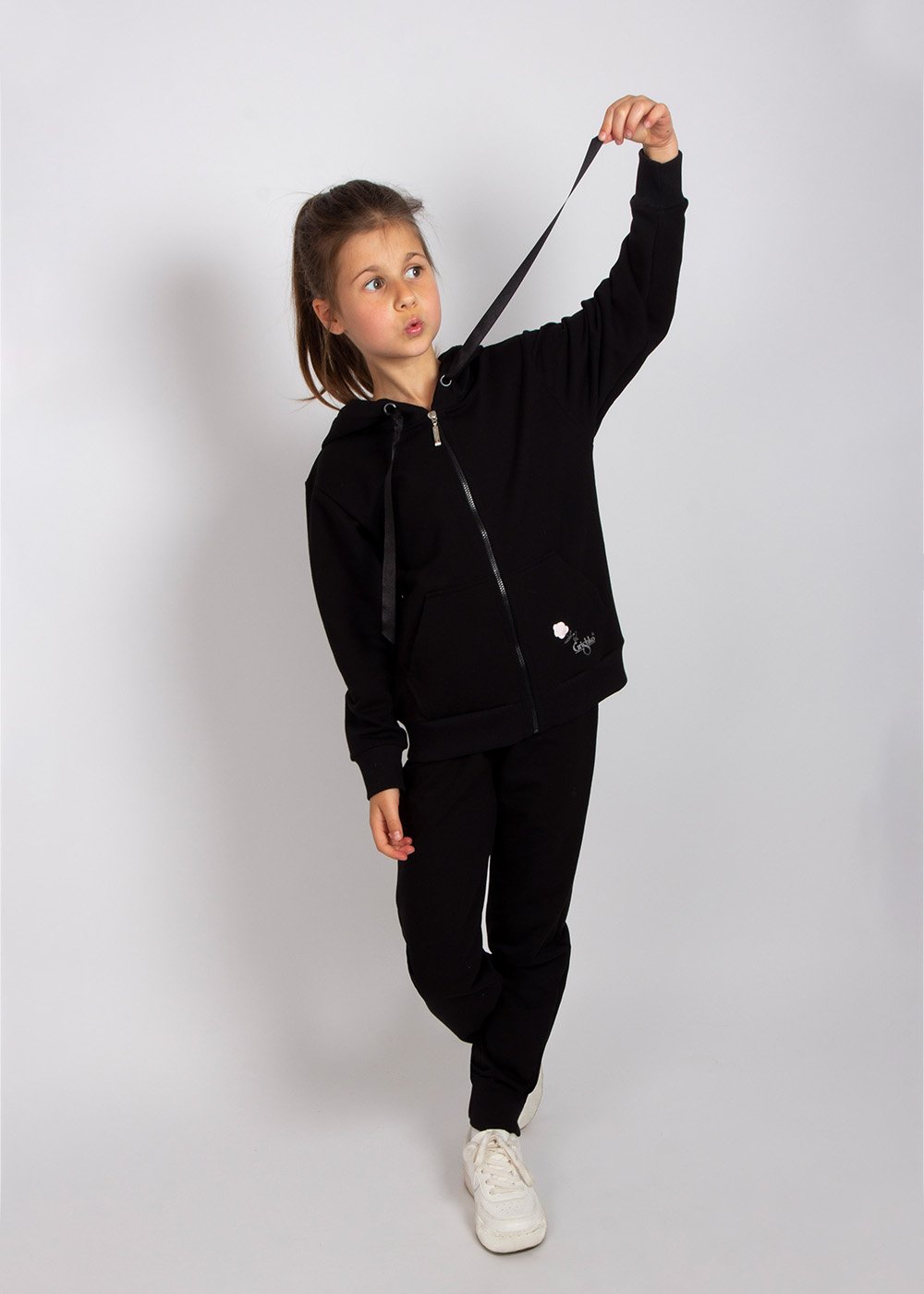 Girls Black Ballet Set