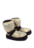 Girls Gold Ballet Warm Shoes