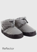 Girls Grey Ballet Warm Shoes