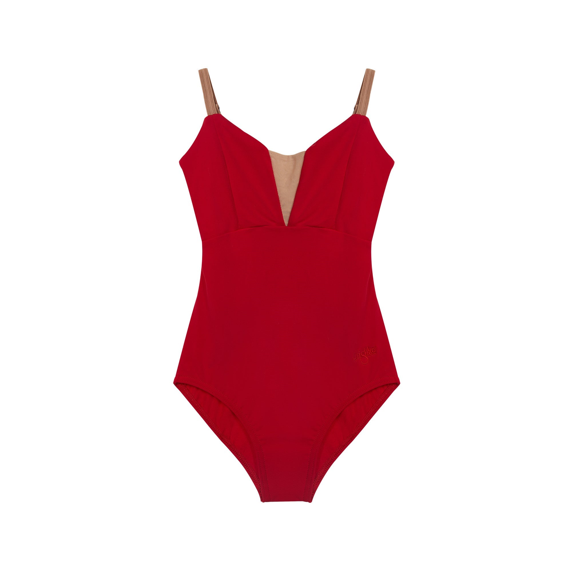 Girls Red Ballet Onesies