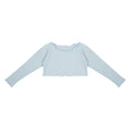Girls Blue Crop Ballet T-Shirt