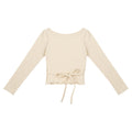 Girls Cream Ballet T-Shirt