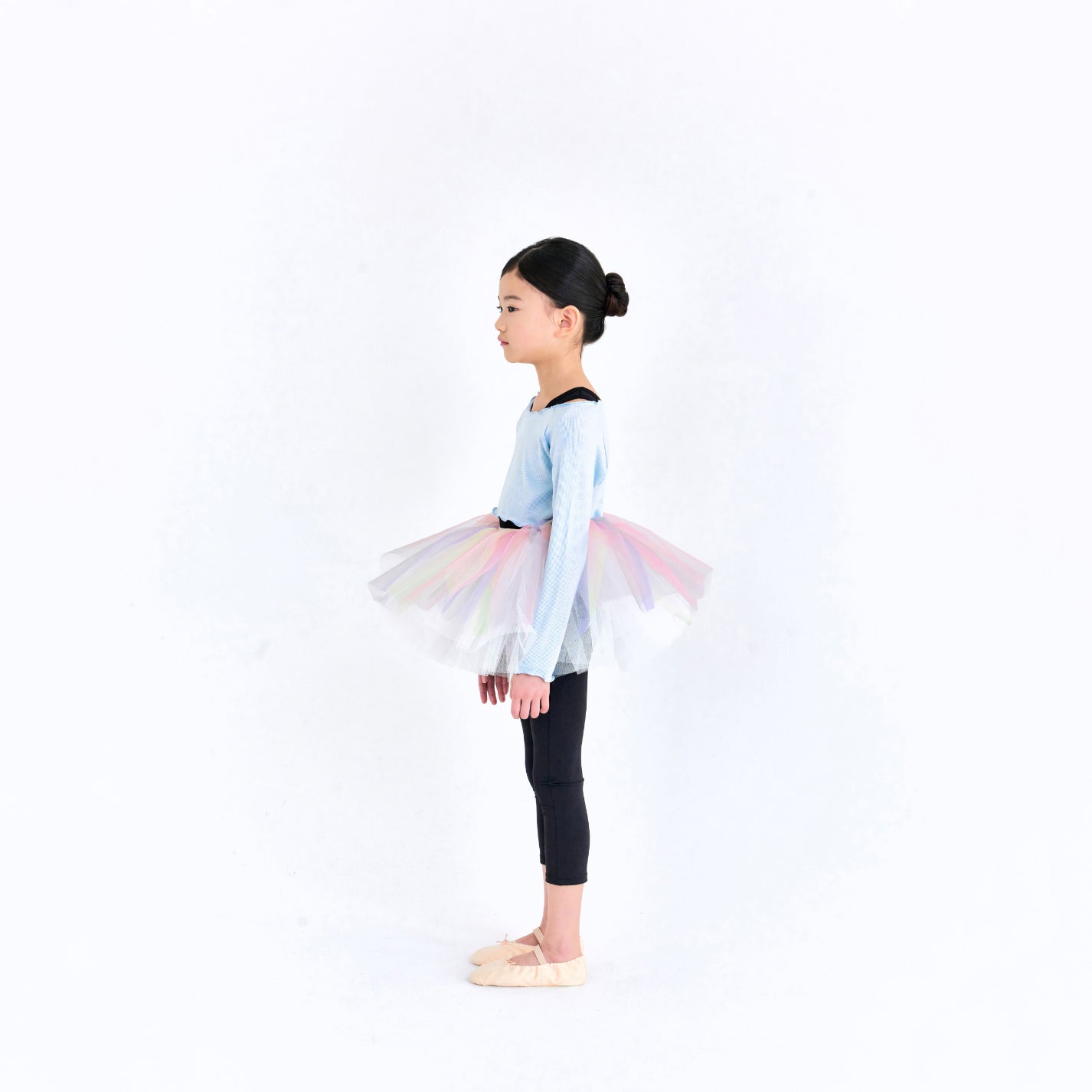 Girls Black Ballet Jumpsuit