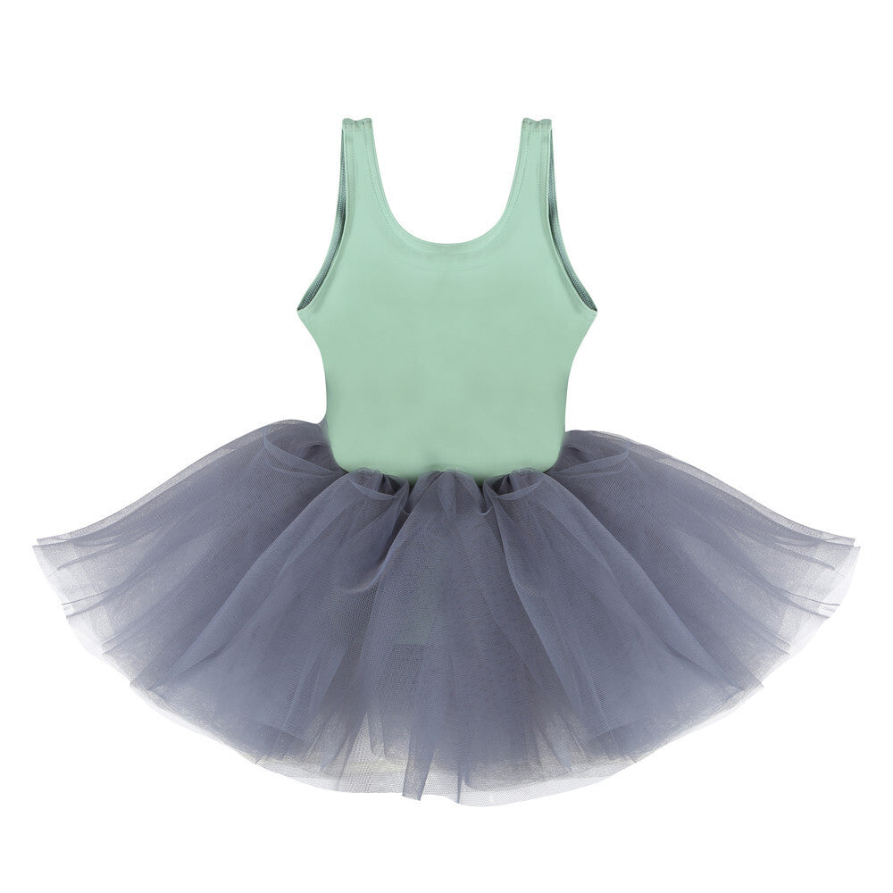 Girls Green Ballet Onesies