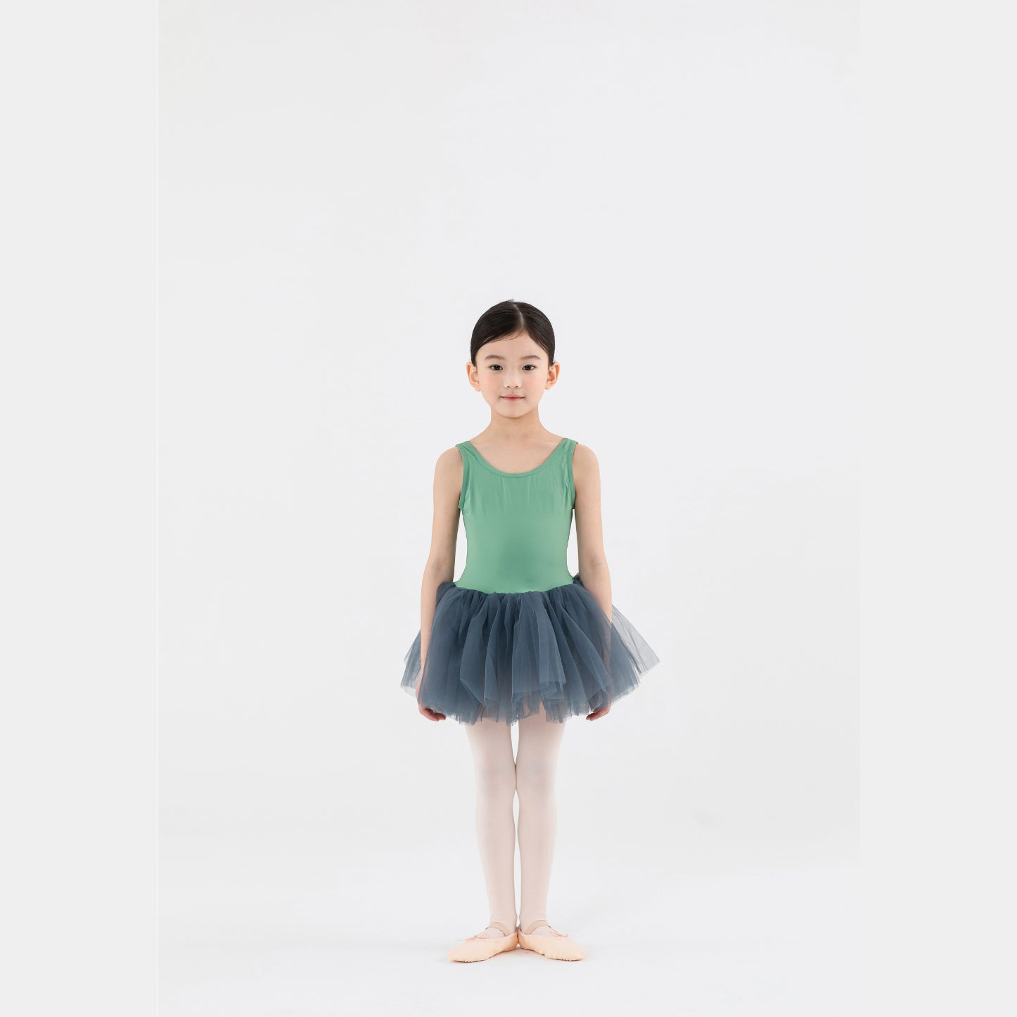 Girls Green Ballet Onesies