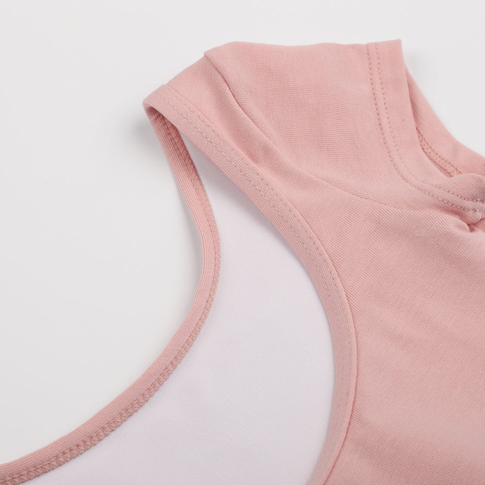 Girls Pink Ballet Onesies
