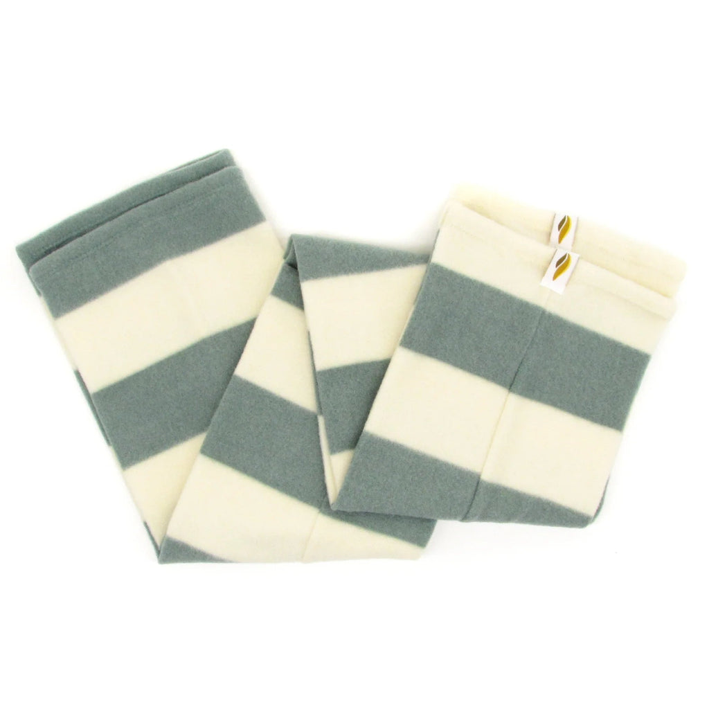 Boys & Girls Cyan Stripes Ballet Warm Up Socks