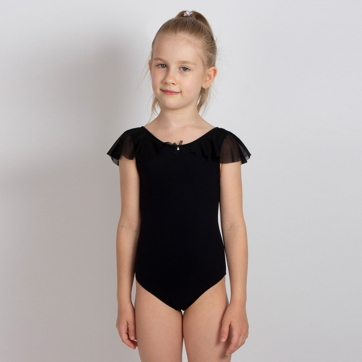 Girls Black Ballet Onesies