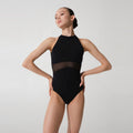 Girls Black Ballet Onesies