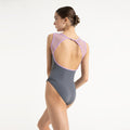 Girls Dark Grey Ballet Onesies