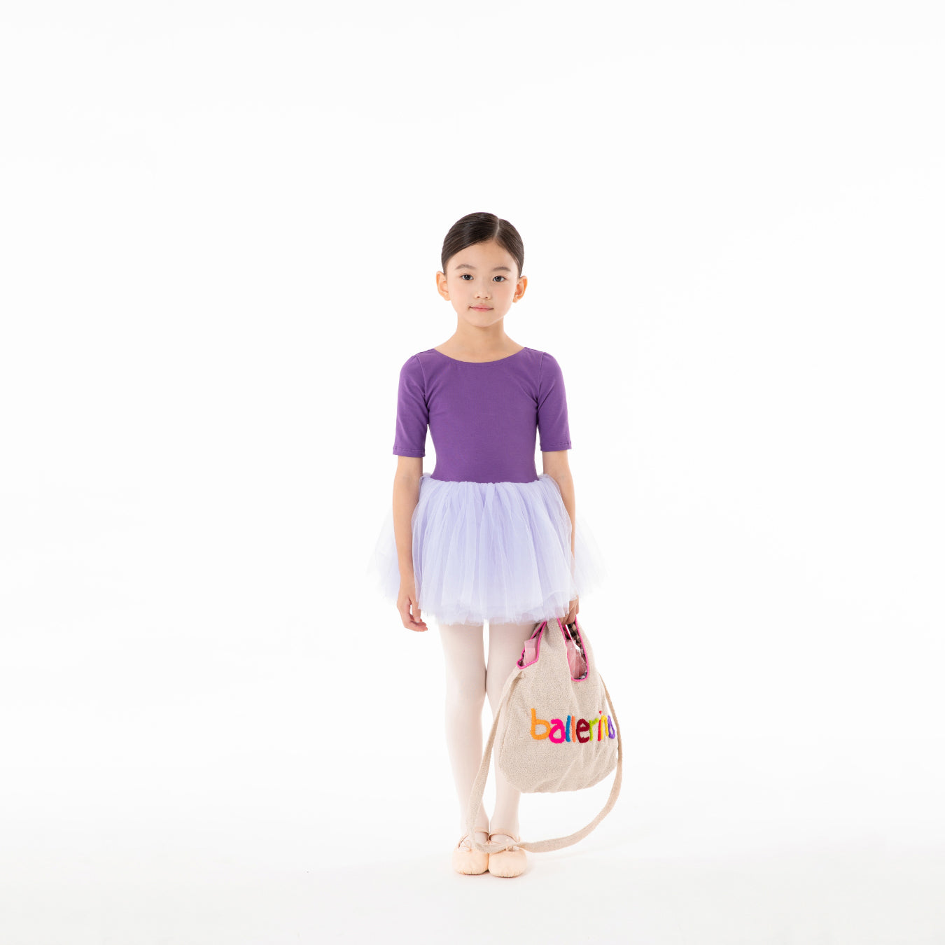 Girls Purple Ballet Onesies