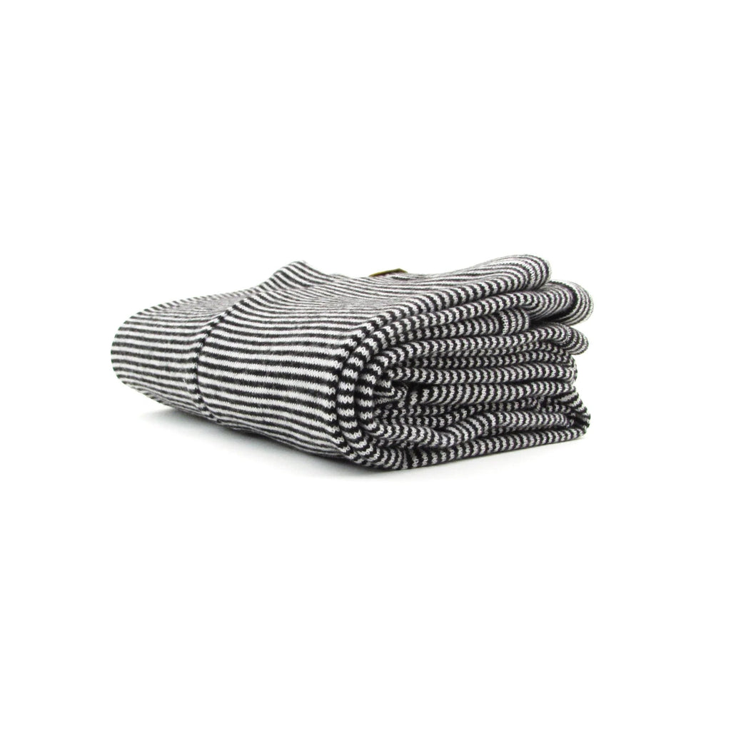 Boys & Girls Black Stripes Ballet Warm Up Socks