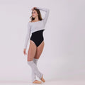 Girls Light Grey Ballet Top