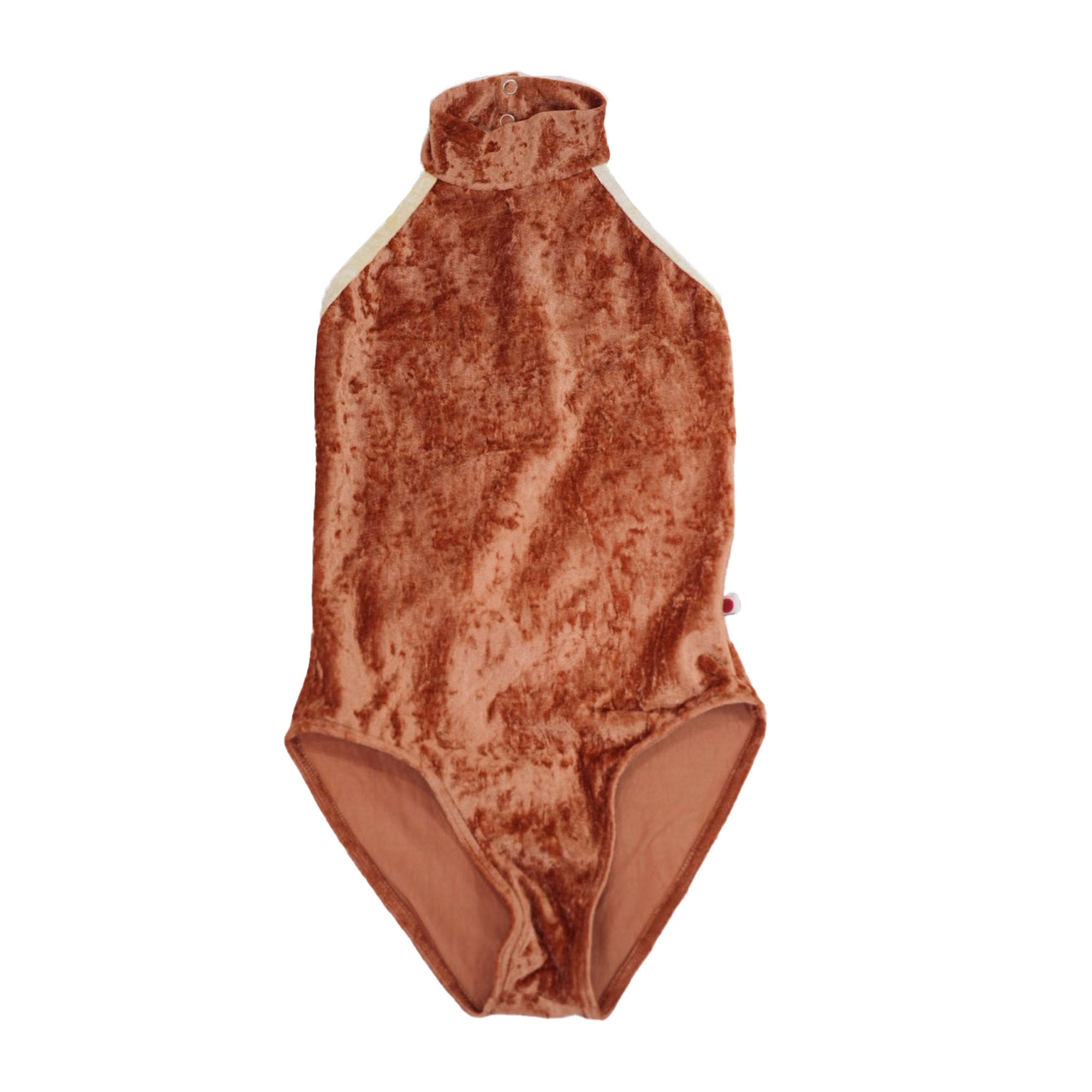 Girls Orange Ballet Onesies